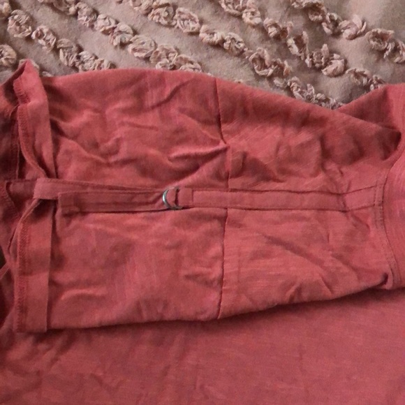 Burnt orange Anthropologie tshirt - Picture 3 of 5